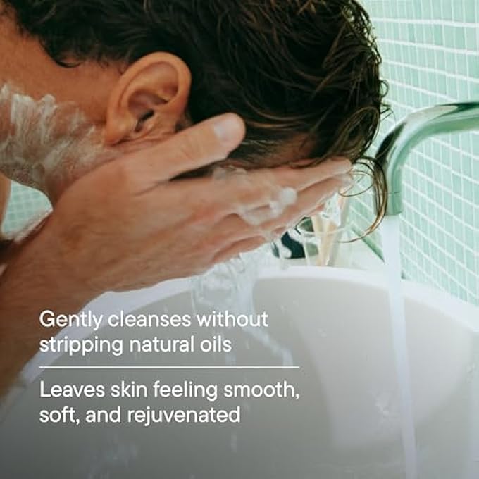 Harry's HARRYS HYDRATING FACIAL CLEANSER FOR MEN, GENTLE FACE WASH WITH 10% GLYCERIN, DERMATOLOGIST TESTED, 9 FL OZ, 2 PACK - Image 4